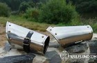 Medieval Knight Steel Plate Armor Pair Of Arm Bracers Set Hand Protection Yz168