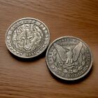 Wolf Domineering Art Good Luck Heads Tails Token Coin
