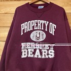Vintage Hershey Bears Ahl Minor League Hockey Crewneck Sweatshirt 90s Size L xl