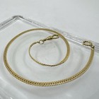 13  Pocket Watch 1 20 14k Gold Filled Herringbone Flat Chain - Vintage