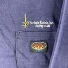 Rasco Fr Henley Shirt Men Xl Blue Flame Resistant Long Sleeve Cat 2 Nfpa 2112