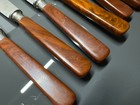 395 Grams Antique Bakelitecatalin Forks And Knifes 9 Pieces Marbled 