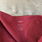 Nike Yoga Athletic Leggings Burgundy High Waist Activewear Dri-fit Womens Medium