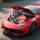 V8 Engine Building Set     Mini V8 Engine Kits That Runs 478 Pcs Working V8 Mod   