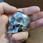 Skull Figurine Statue Knob Handle Chrome Stainless Made In Usa Maratac