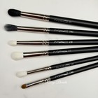 Mac 6pcs Eyeshadow Brush Bundle Set - Full Size Old Version 4 Natural Hair  240