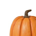 Threshold Large 11  Tall Faux Classic Design Home Decor Pumpkin W  Weighted Base