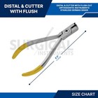 Tc Tip Distal End Cutter Flush Cut Wire Dental Orthodontic Plier German Grade