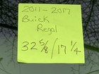 2011-2017 Buick Regal Sedan Sun Roof Glass Moonroof Power Window Factory Oem