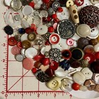 250 Buttons - Mostly Vintage From Estate Collection - Lot 26