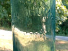 L h thomas Ink Pat 1875 Applied Pour Spout Lip Scarce Chicago Master Ink Bottle