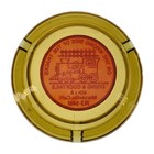 Vintage Glass Marketing Ashtray   The Urlz   4th On A   Marysville California Ca