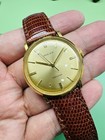 Rolex Precision Vintage 18k Gold Ref 3410 Mens 34mm Dress Watch