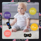 2 Pack Silicone Baby Teething Toys Remote Control Infant Chew Sensory Toy
