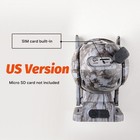 2  Solar Power 4g Lte Cellular 2 5k Ptz Trail Camera Hunting Cam W  Us Sim Card