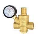 Dn20 3 4  Brass Adjustable Water Pressure Reducing Regulator Valves With Gauge