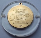  1961  Cominco Gold Employee s 40-year Medal - 12 1g 10k Gold - Canada Mine