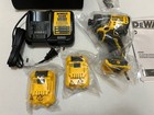  opened Box  Dewalt 1 4-in 12v Max Brushless Cordless Screwdriver Kit
