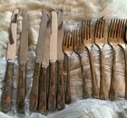 Lot Of 30 Vintage Silver Plate Flatware 1847 Roger   s Bros A1   Holmes Edward   s