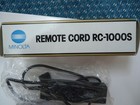 Minolta Rc-1000s Remote Cord Cable Nos W  Box   Manual