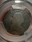 1797 Draped Bust Large Cent Gripped Edge Pcgs Ag03