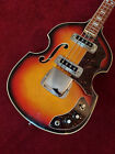 1960 s Kingston Violin  beatle  Bass Made In Japan Very Clean With Og Soft Case