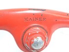 Vintage 1950 s 1960 s Kainer Boat Marine Steering Wheel W column Shaft Orig Red