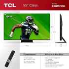 Tcl 55  Q Class 4k Uhd Hdr Qd-mini Led Smart Tv W  Google Tv