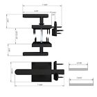 Jubest Double Side Gate Latch  Heavy Duty Gate Latches For Wooden Fence