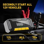 Car Starter Box Jump 6000a Heavy Duty Truck Battery Booster Charger Portable 12v