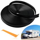 1  Rv Trim Molding Insert  100ft Vinyl Corner Molding  Premium Heavy Duty Black