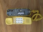 Vintage Trimline Touch Tone Wall Telephone Pale Yellow