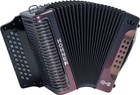 Hohner Corona C-ii F bb eb Accordion - Red To Gold W  Gig Bag