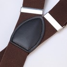 Men s Adult Braces Trousers Suspenders X-sahped Red Metal 4-clips Comfortable