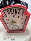 Vintage Advertising Display Heinz Tomato Man Alarm Clock Promotional Clock Works