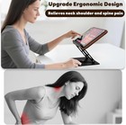 Book Stand For Reading Adjustable Book Holder With 360  rotating Bases Ergonomic
