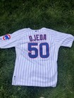 Team Issued  Game Worn  Augie Ojeda Chicago Cubs Jersey 