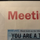 Radiohead Meeting People Is Easy Movie Promo Poster 20 X 30    1999