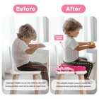 Toddler Booster Seat 4 For Dining Table Non Slip With Straps Unicorn