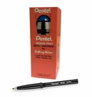 Pentel Mg8-a Cushion Ball Tip Roller Pen Refill  Black  choose Pack Size 