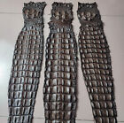 Genuine Crocodile Skin Leather Back Strap Hide Brown 51 X 4 75 