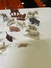 40 Farm Country Plastic Animals Vintage Marx  Playset Mpc Hong Kong Timmee