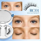 Magnetic Eyelashes With Applicator Upgrade Soft Magnetic Eyelashes Natural Lo   