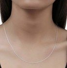925 Sterling Silver Rope Chain Necklace Italian 6 Lengths Unisex