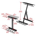 Portable Gun Rack Folding Rifle Rack Outdoor Shotgun Carbine Shooting Hunting