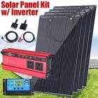 200w 400w Watt 12v Solar Panel Mono High Efficiency Pv For Sunshed Home Roof