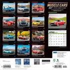 American Muscle Cars Official 2027 12x24   hanging  Monthly Square Wall Calendar