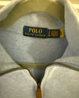 Nwots Polo Ralph Lauren Mens Half Zip Pullover  Sweater  Heather Blue  Sz Sm