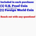  4 Us Proof Coin Grab Bag With Bonus Coin Read Desc  1964 Silver Year Possible 