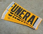 6 Vintage Funeral Stickers  Vintage Medical  Mortician  Oddities  Curiosities